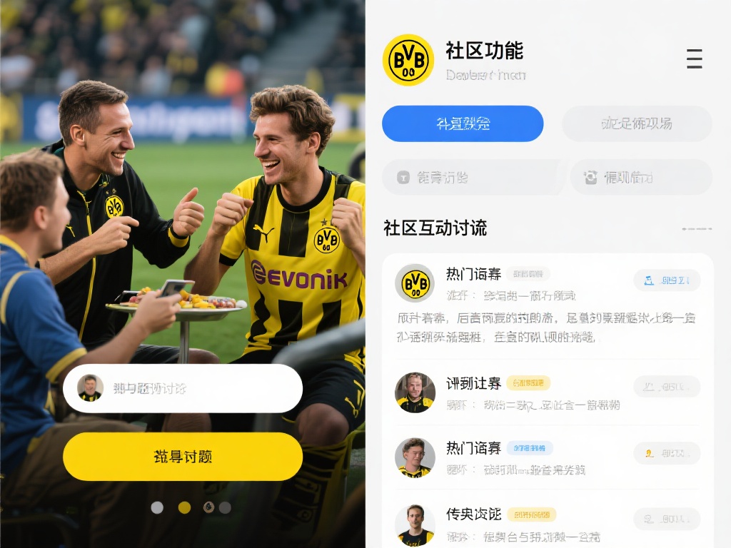 千亿球友会官网首页app下载攻略及详细功能解析 社区互动交流
平台的社区功能为球迷们提供了一个分