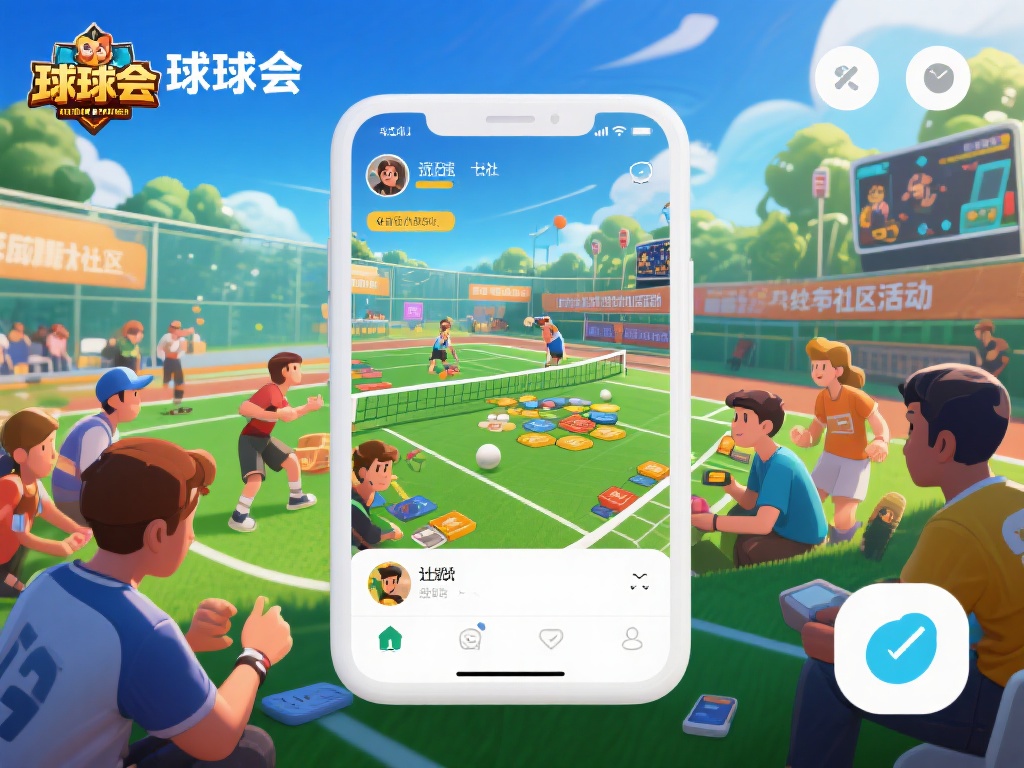 球友会手机版有一个活跃的社区，玩家可以在这里与其他